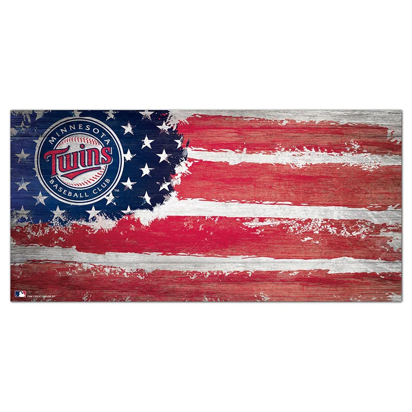 MLB Distressed Flag Sign - Image 28