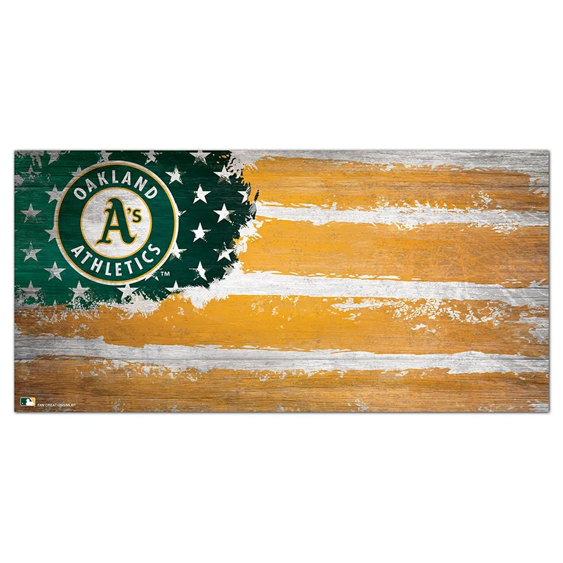 MLB Distressed Flag Sign - Image 3