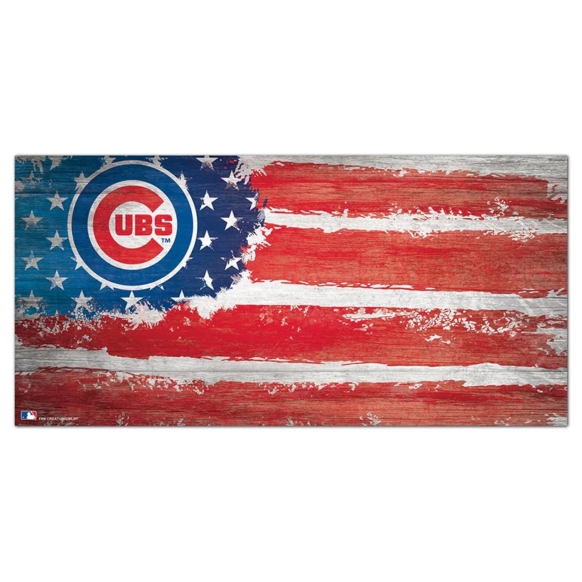 MLB Distressed Flag Sign - Image 8