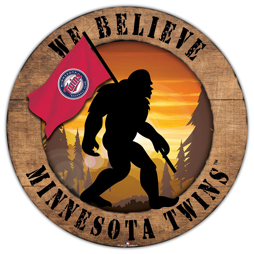 MLB We Believe Bigfoot Circle Signs - Image 28