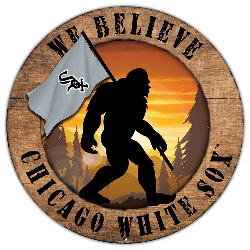 MLB We Believe Bigfoot Circle Signs - Image 29