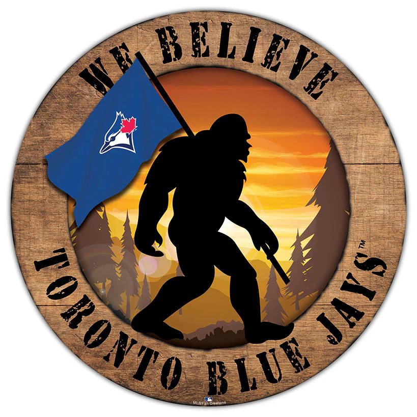 MLB We Believe Bigfoot Circle Signs - Image 4