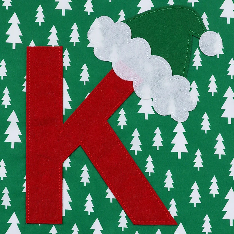 Monogram Christmas Gift Sack - Image 10