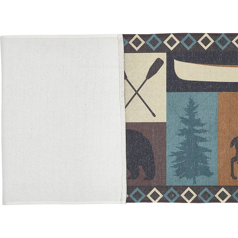 Moose Lodge Washable Area Rug, Accent Rug or Runner Rug - Image 3