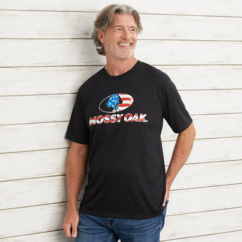 Mossy Oak Men's Screen Tee - Image 5