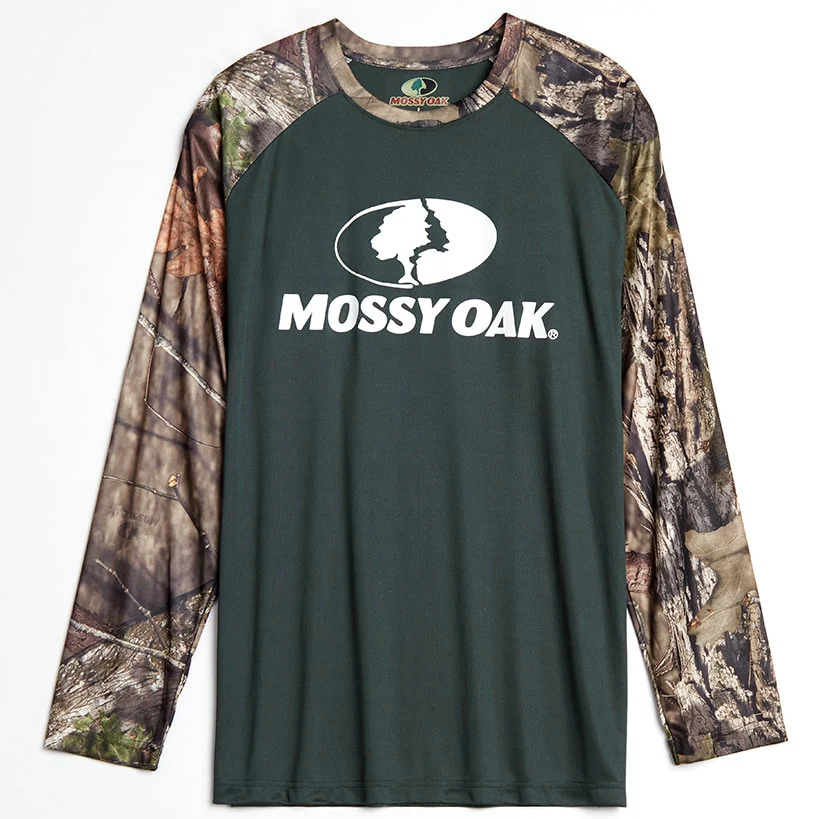 Mossy Oak Performance Long Sleeve Men's T Shirt - Image 2