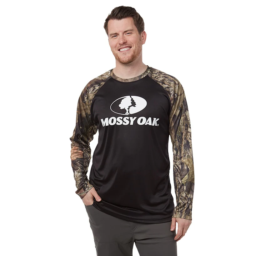 Mossy Oak Performance Long Sleeve Men's T Shirt - Image 8