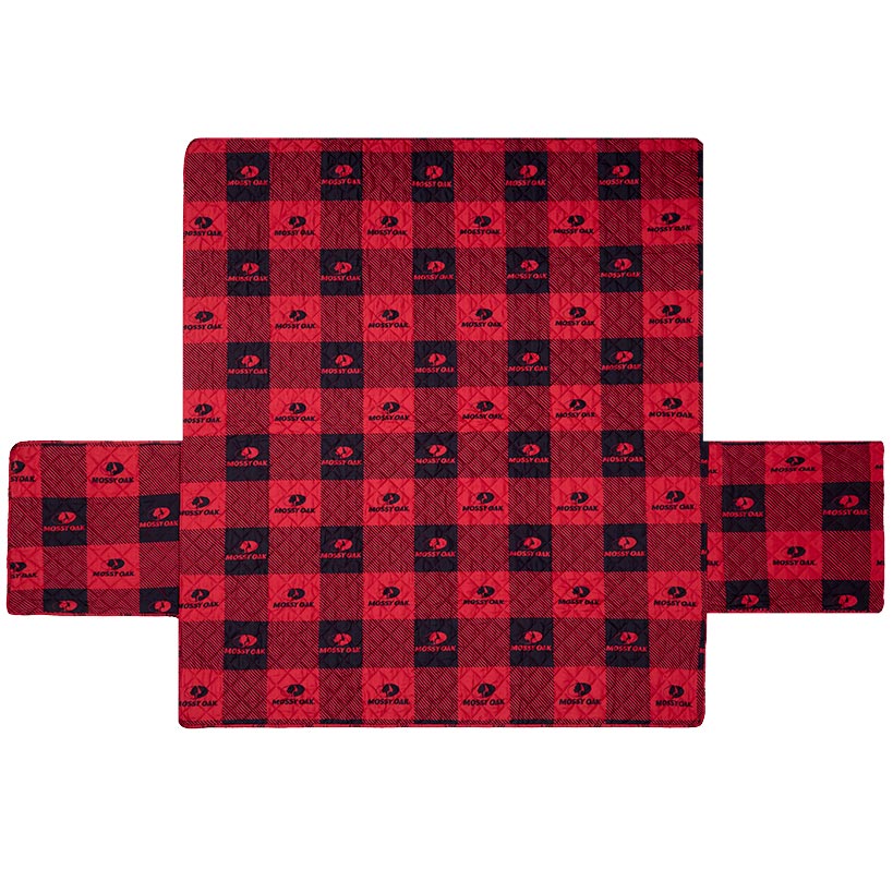 Mossy Oak Red Buffalo Logo Quilted Furniture Cover Chair, Loveseat, Sofa - Image 5