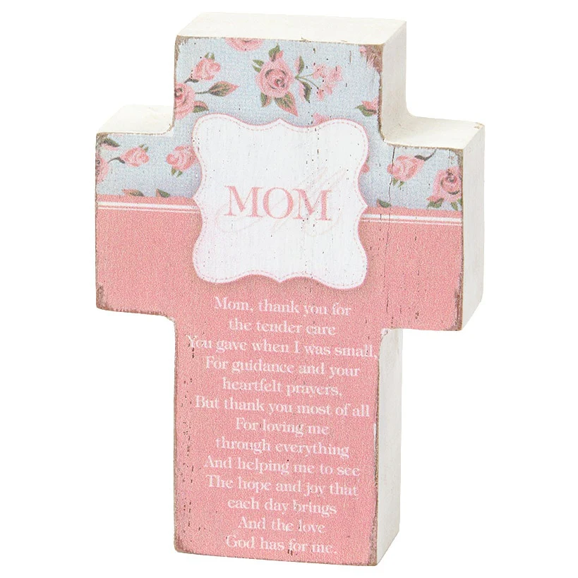 Mother's Day Cross With Cherish Sentiment - Image 3