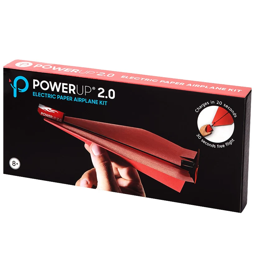 Motorized Paper Airplane Kit - Powerup 2.0, Quick Charge, Easy Control - Image 2