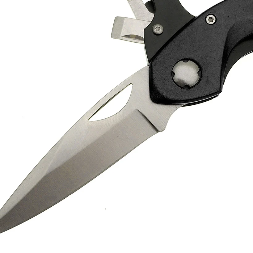 Multifunctional Outdoor Emergency Knife, Stainless Steel Blade - Image 2