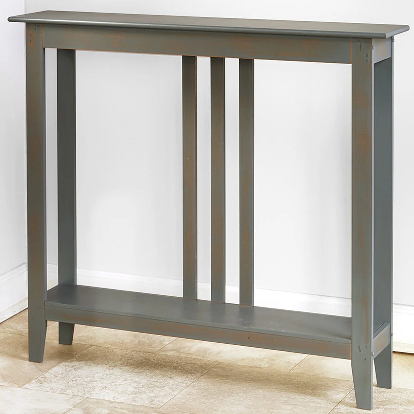 Narrow Entryway Wood Console Accent Table - 32"H - Image 5