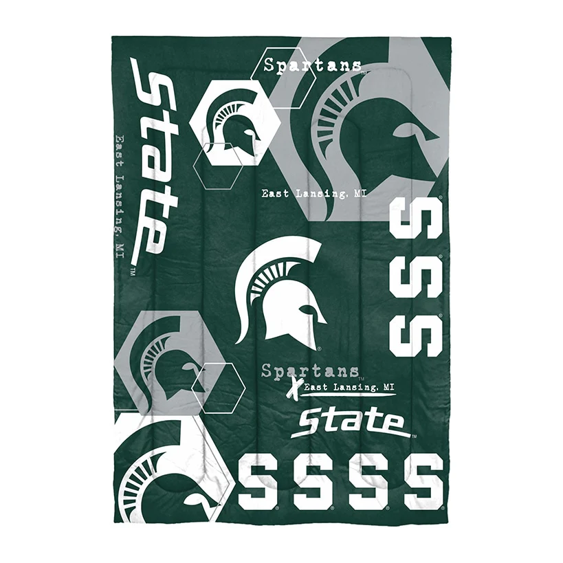 NCAA Hexagon Comforter Set - Image 10