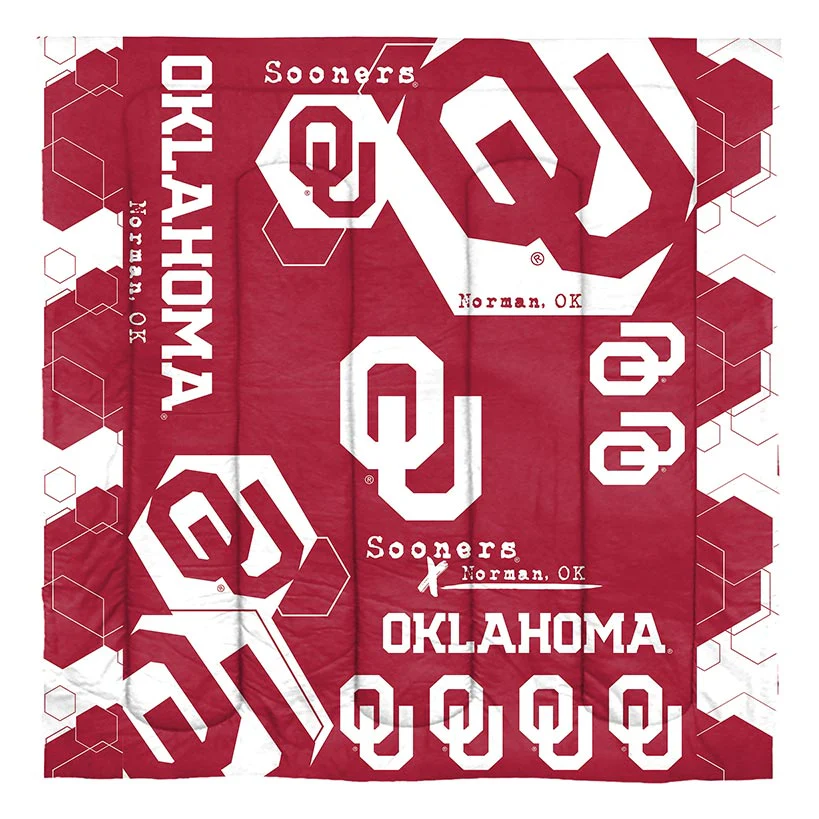 NCAA Hexagon Comforter Set - Image 27