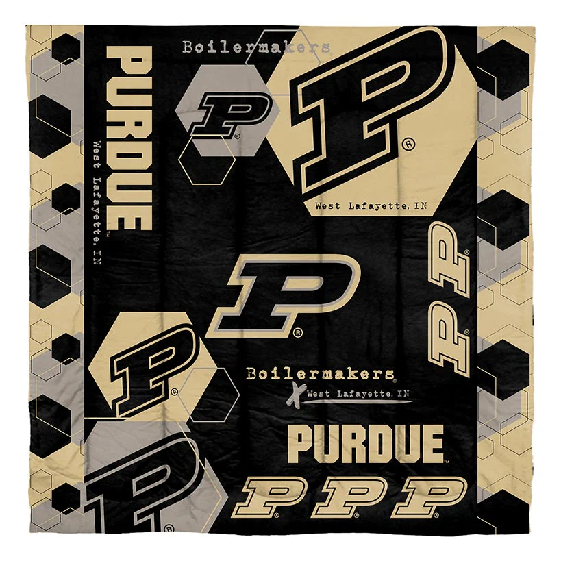 NCAA Hexagon Comforter Set - Image 29