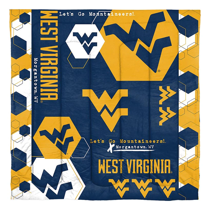NCAA Hexagon Comforter Set - Image 33