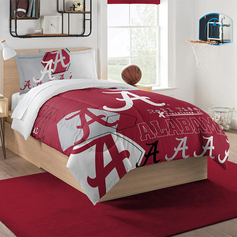 NCAA Hexagon Comforter Set - Image 35