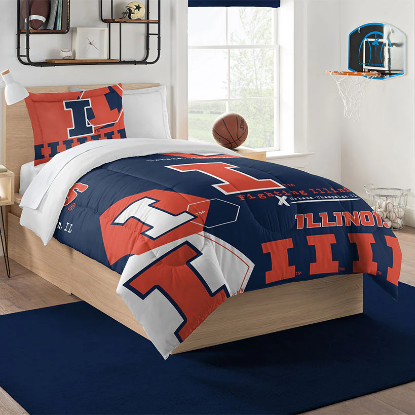 NCAA Hexagon Comforter Set - Image 37