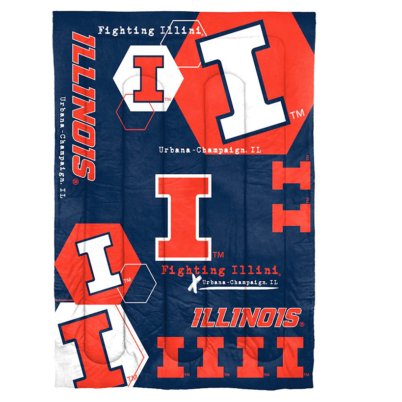 NCAA Hexagon Comforter Set - Image 4