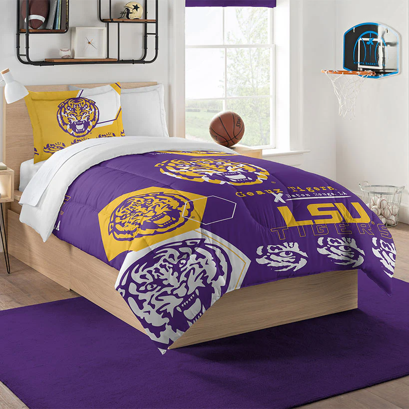NCAA Hexagon Comforter Set - Image 41