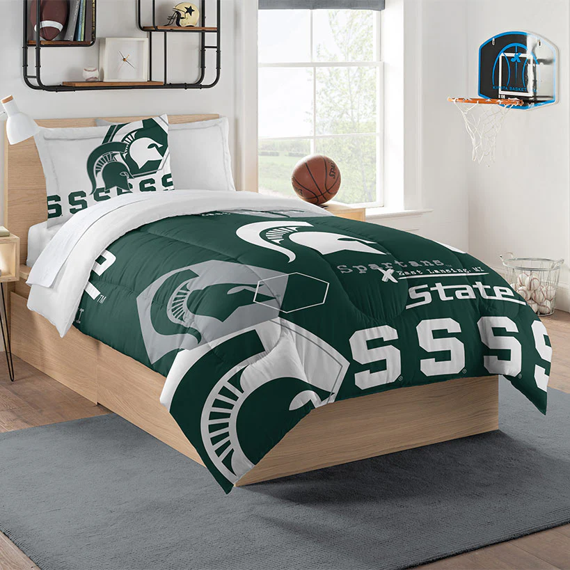 NCAA Hexagon Comforter Set - Image 43
