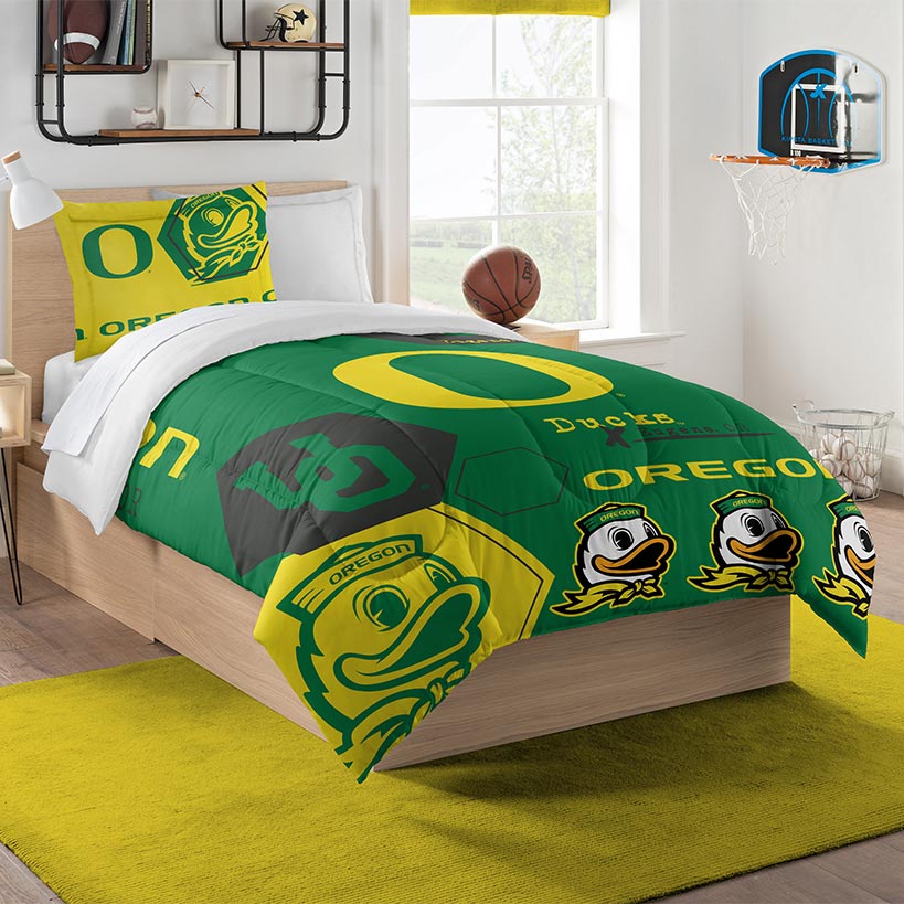 NCAA Hexagon Comforter Set - Image 46