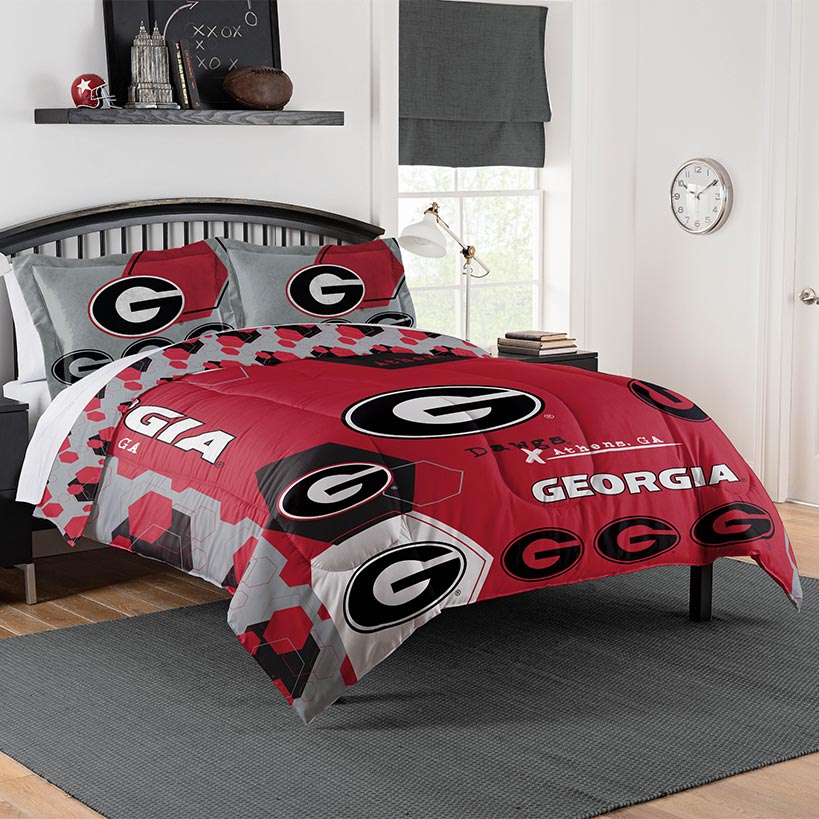 NCAA Hexagon Comforter Set - Image 55