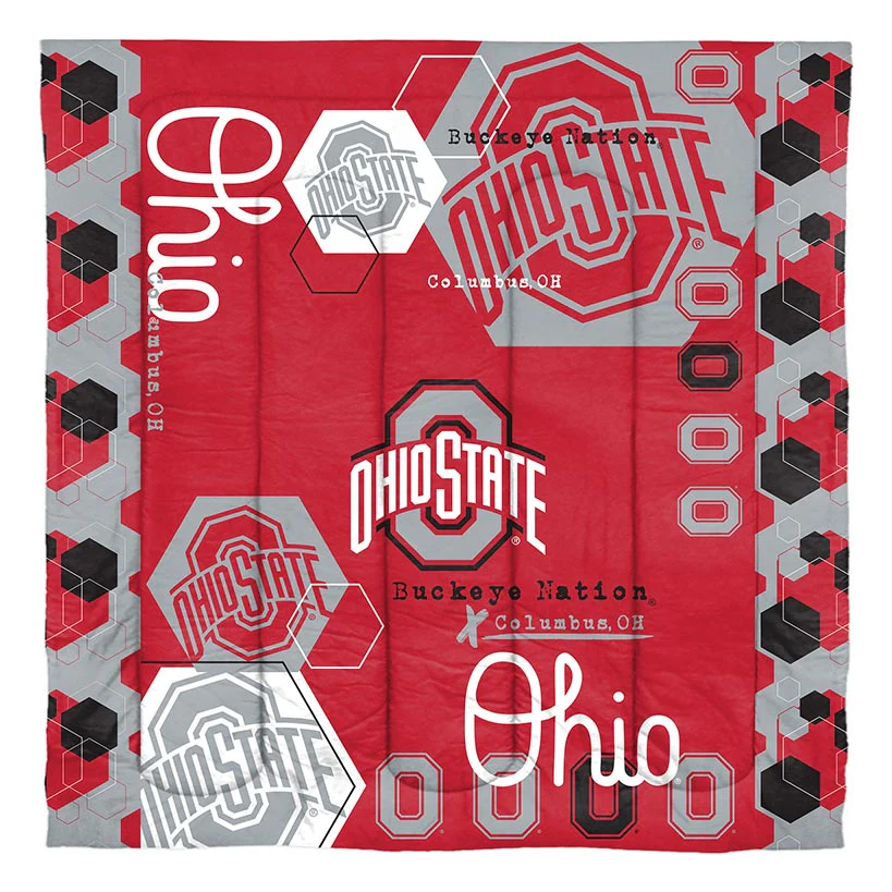 NCAA Hexagon Comforter Set - Image 62