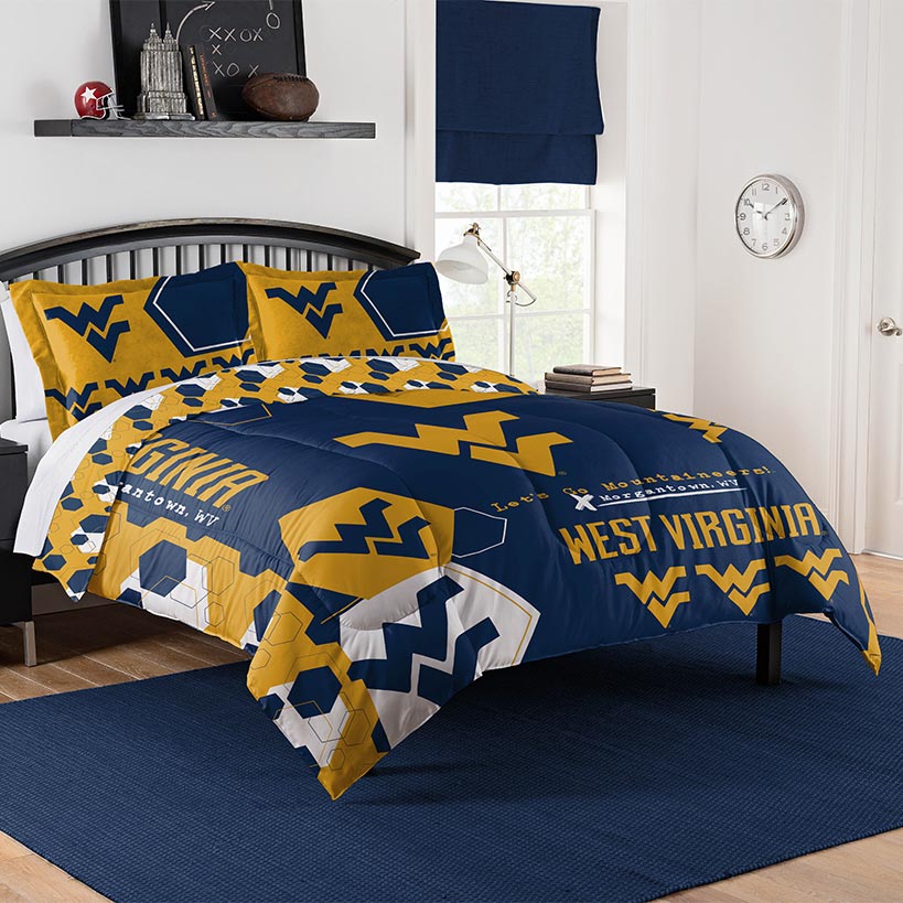 NCAA Hexagon Comforter Set - Image 69