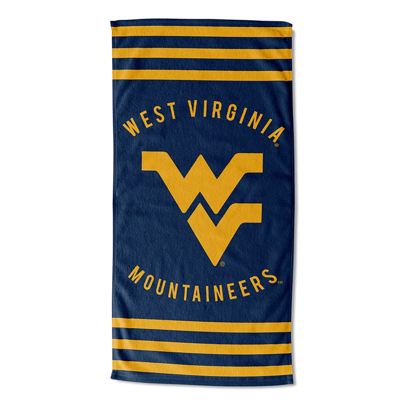NCAA Striped Beach Towel 30"x60" - Image 24