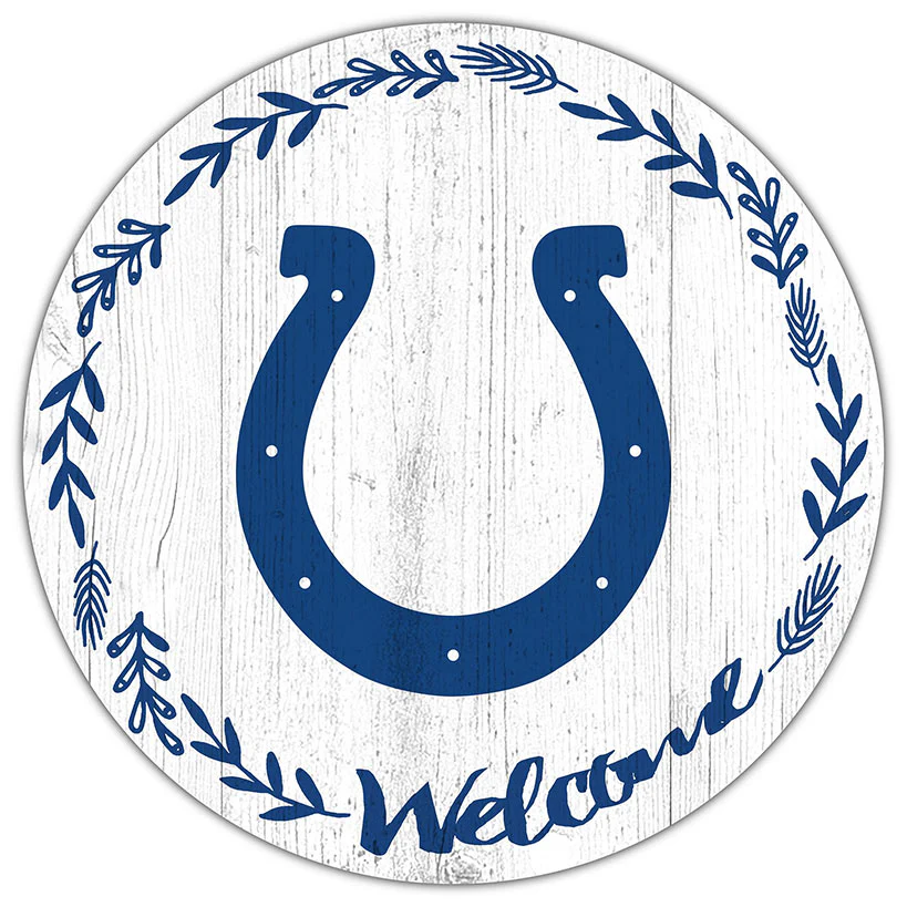 NFL 12" Welcome Circle Sign - Image 14