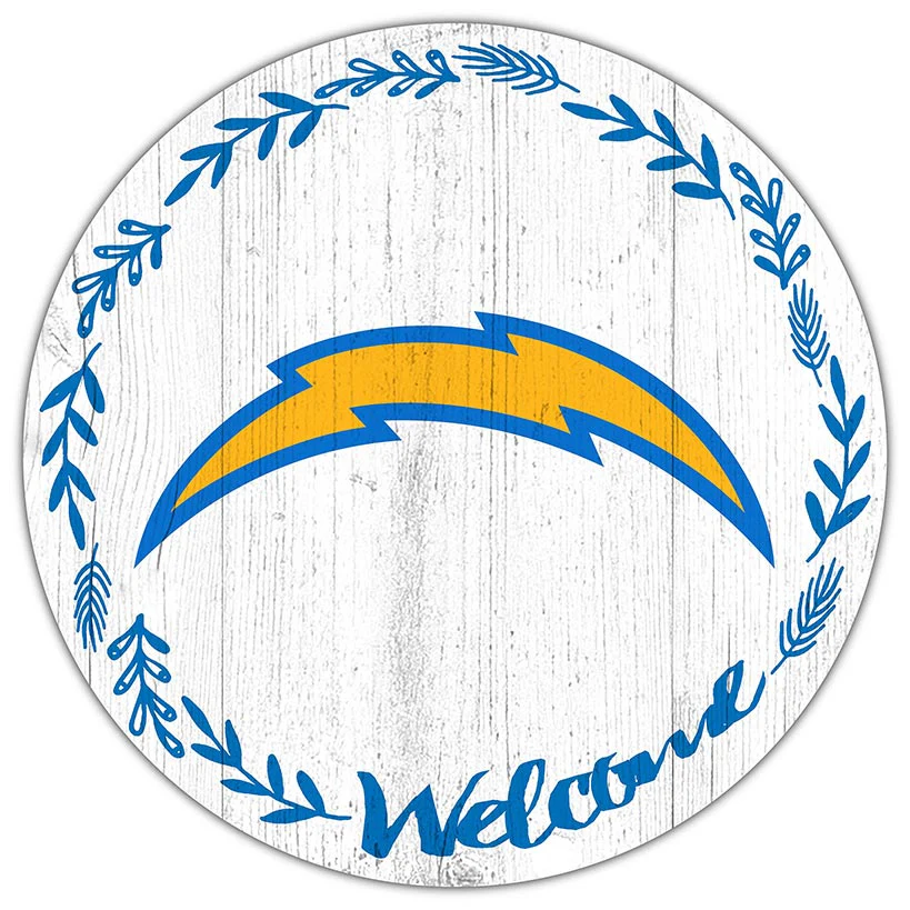 NFL 12" Welcome Circle Sign - Image 17