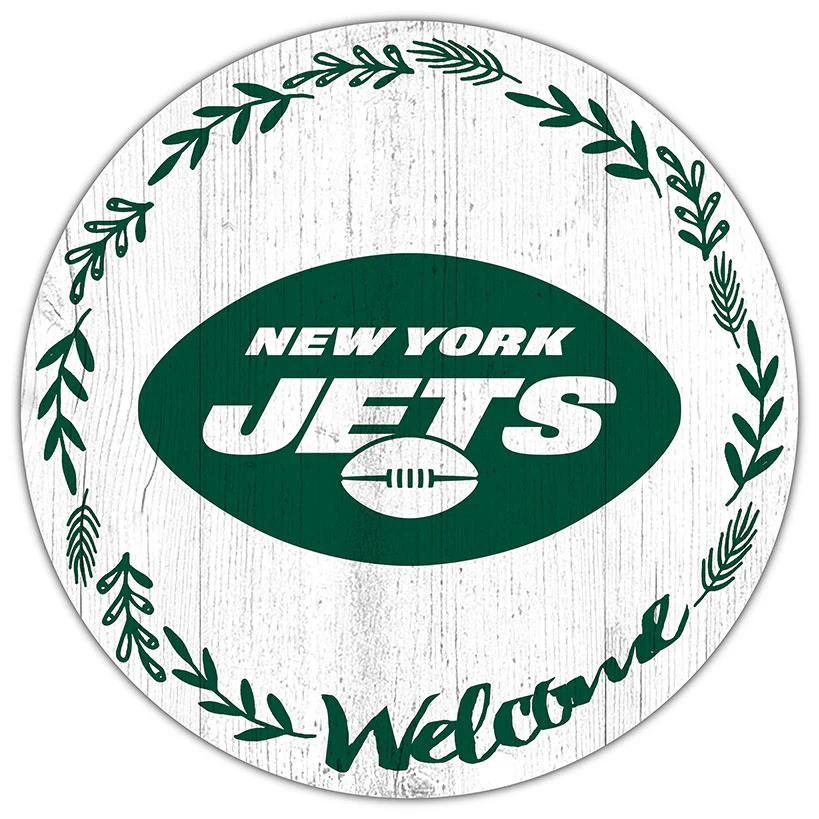 NFL 12" Welcome Circle Sign - Image 28