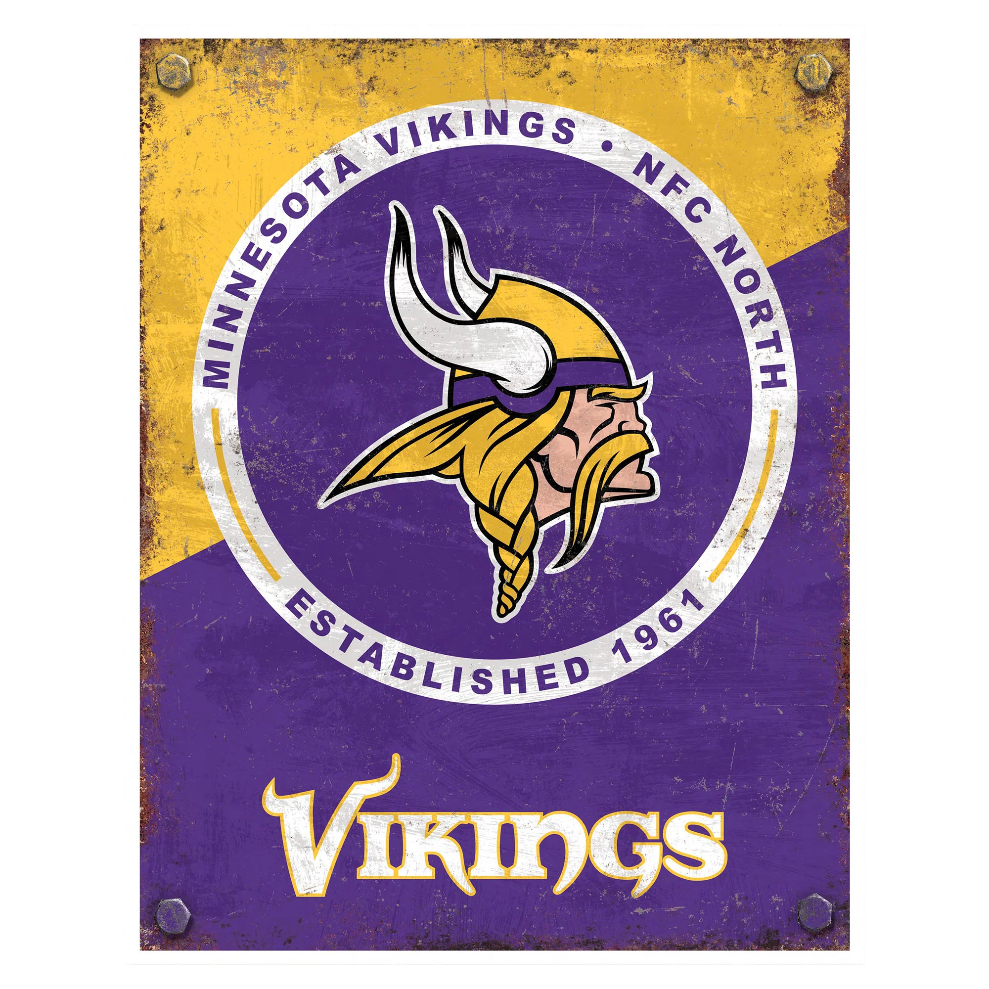 NFL Established Year Metal Sign - Image 5