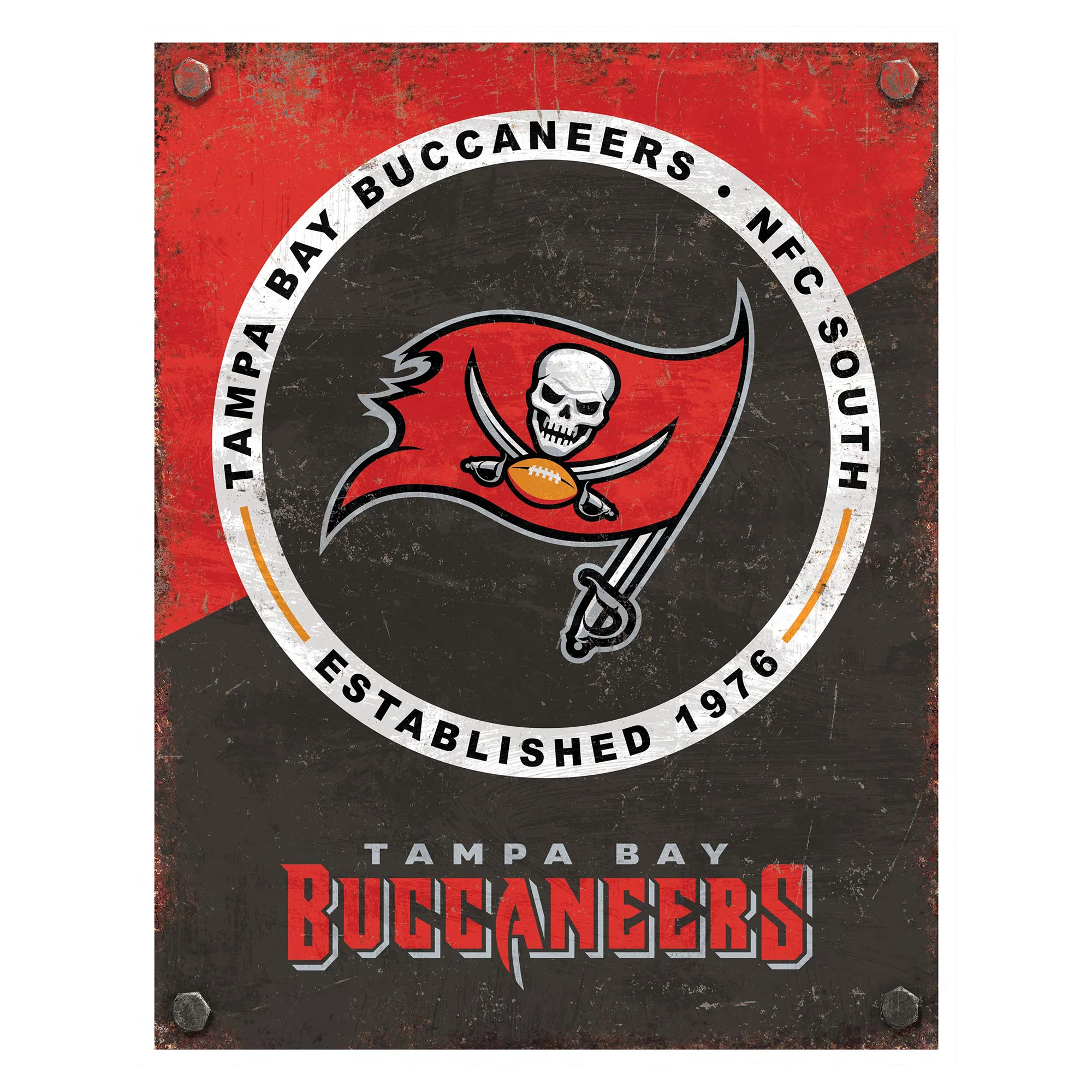 NFL Established Year Metal Sign - Image 9