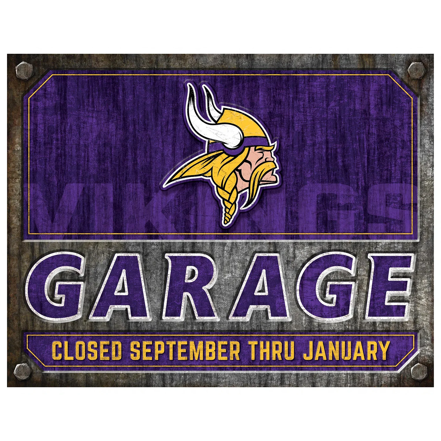 NFL Garage Metal Sign - Image 15
