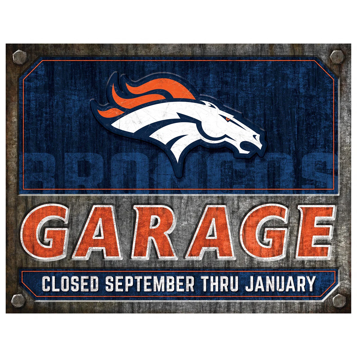 NFL Garage Metal Sign - Image 25