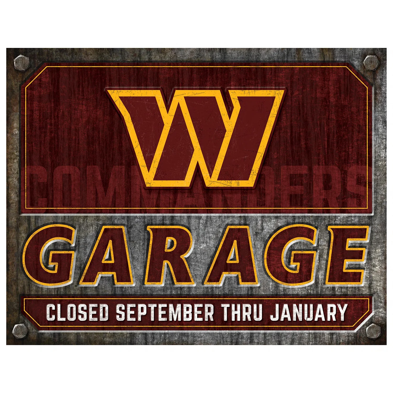 NFL Garage Metal Sign - Image 5