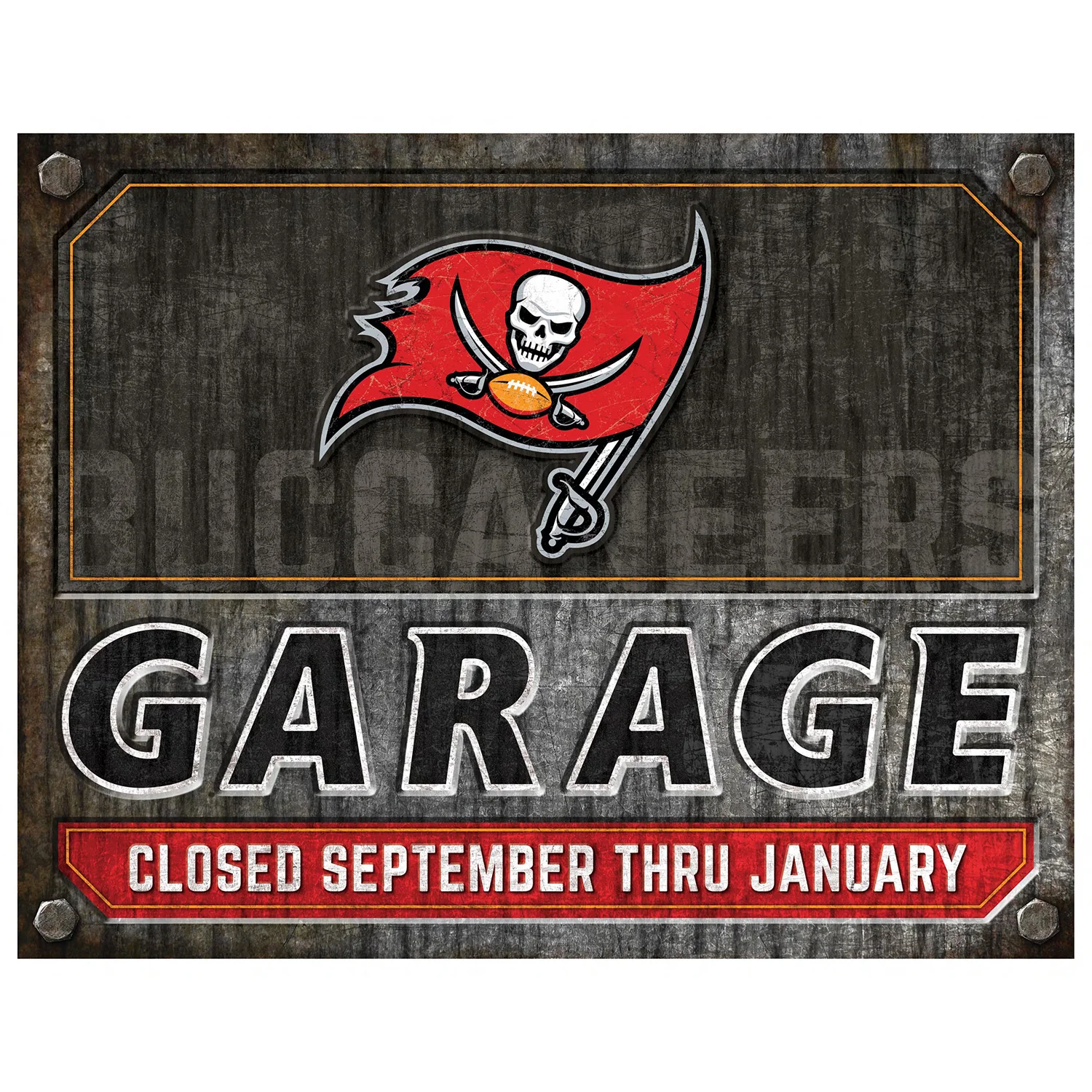 NFL Garage Metal Sign - Image 7