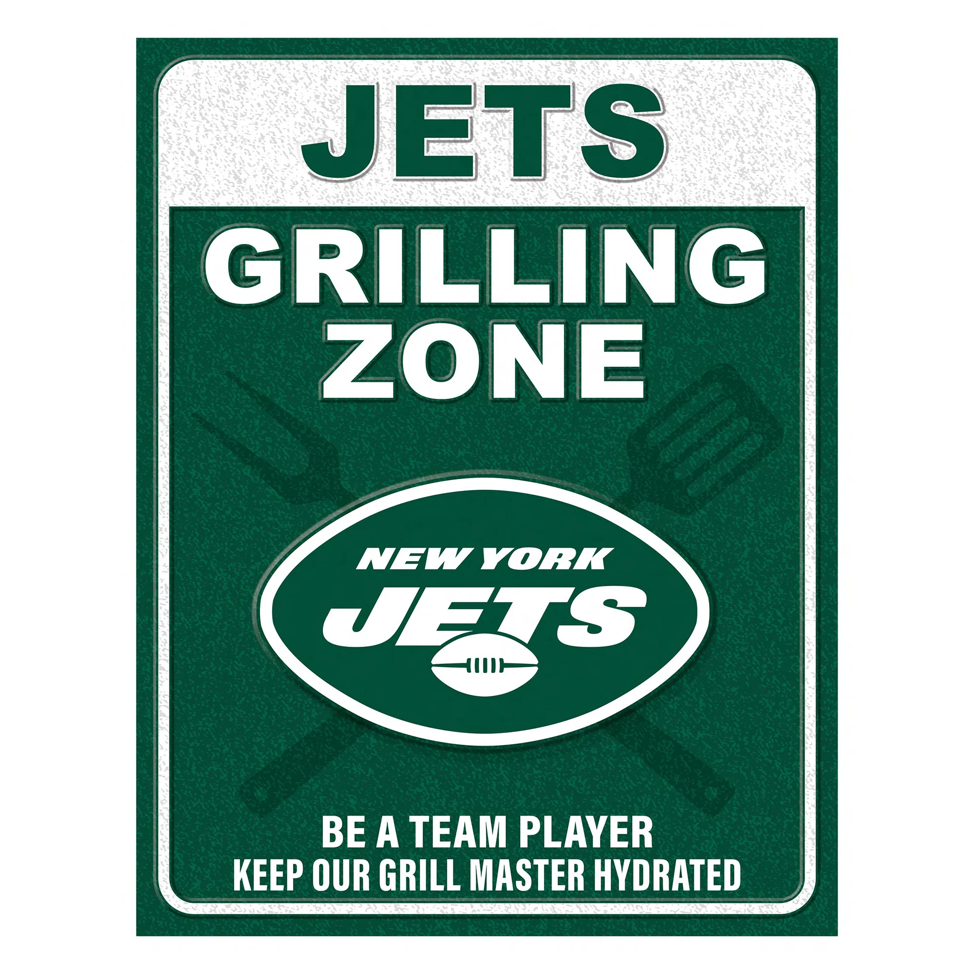 NFL Grill Zone Metal Sign - Image 12