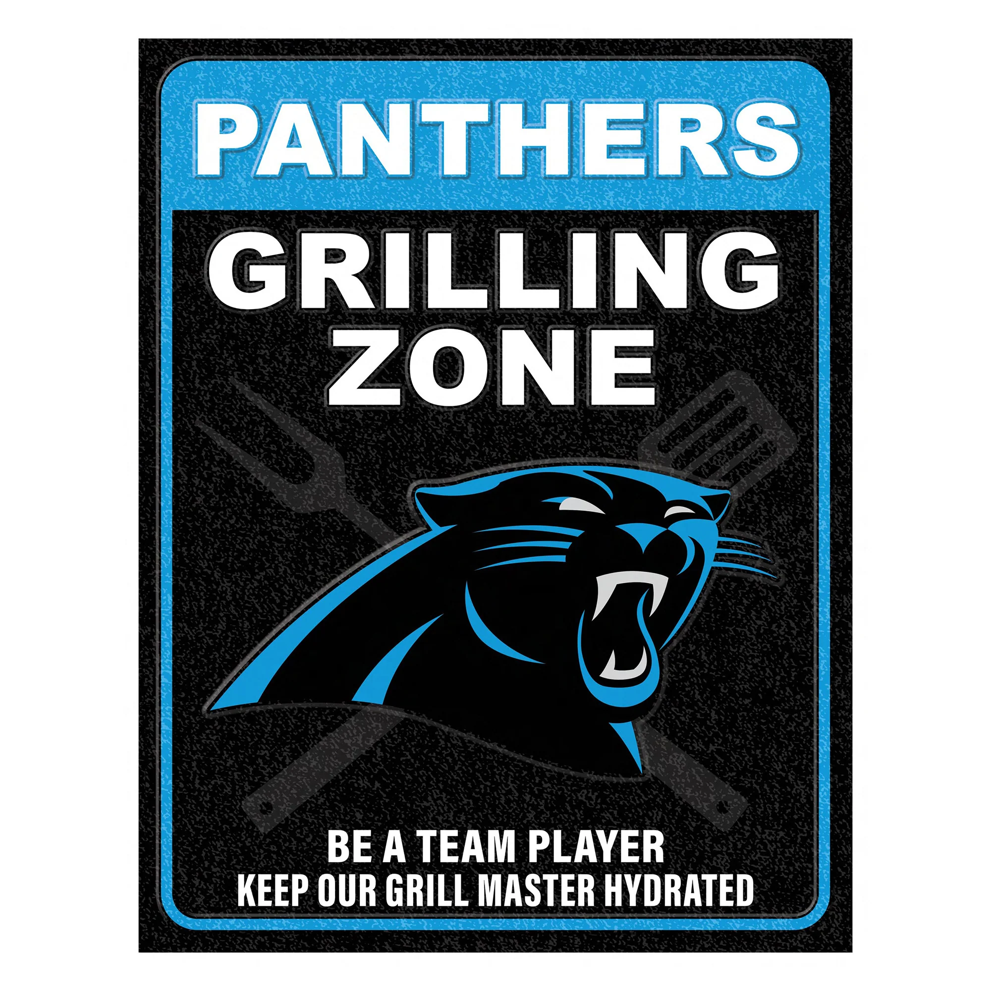 NFL Grill Zone Metal Sign - Image 30