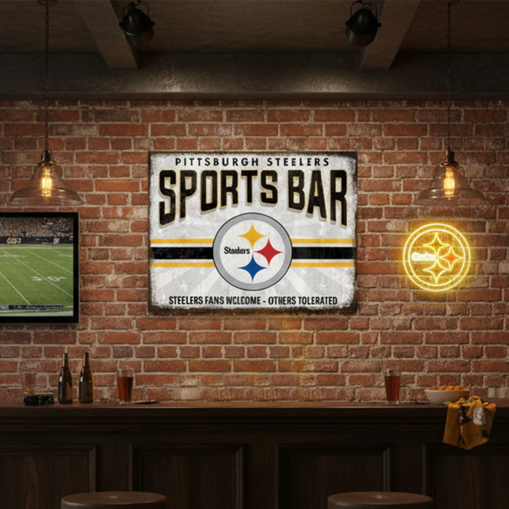 NFL Sports Bar Metal Sign - Image 3