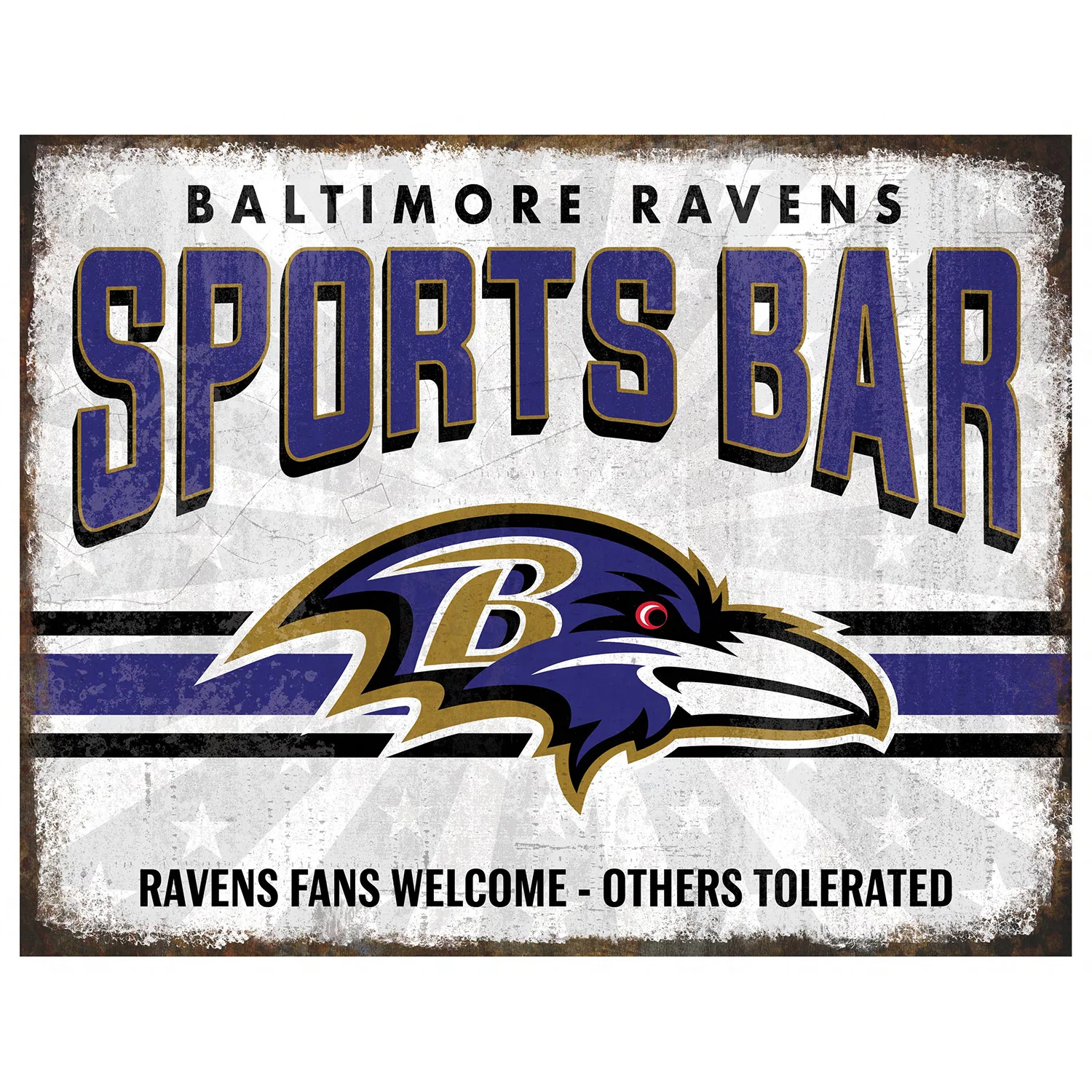 NFL Sports Bar Metal Sign - Image 35