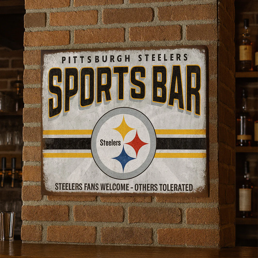 NFL Sports Bar Metal Sign - Image 4