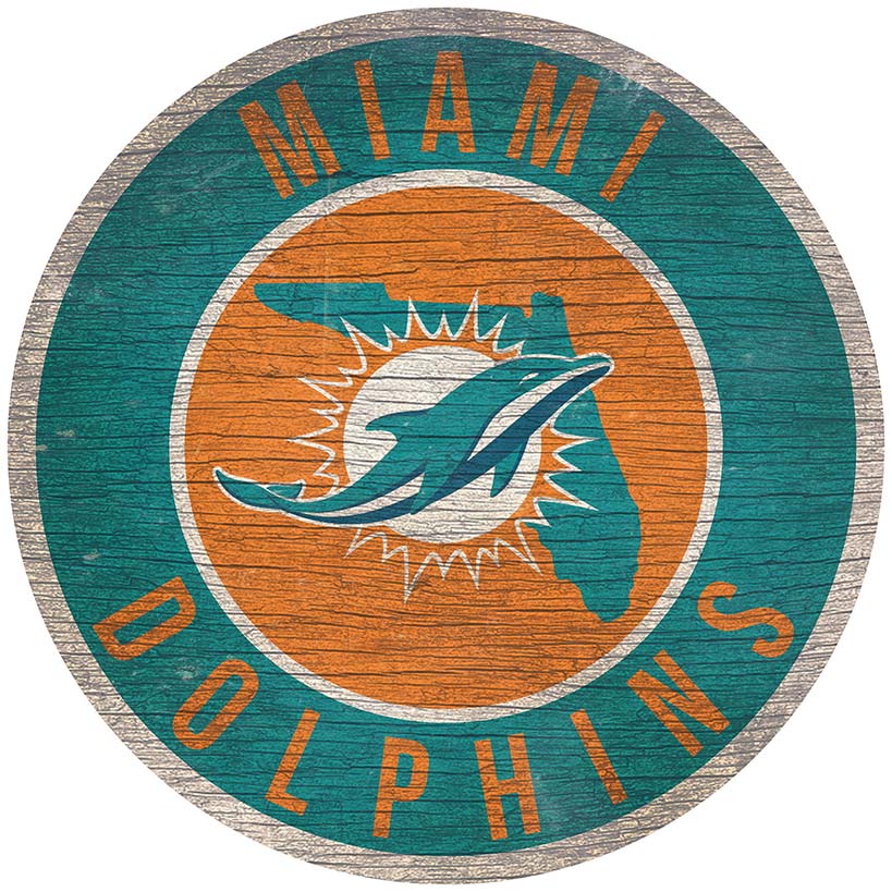 NFL State Circle Sign - Image 17