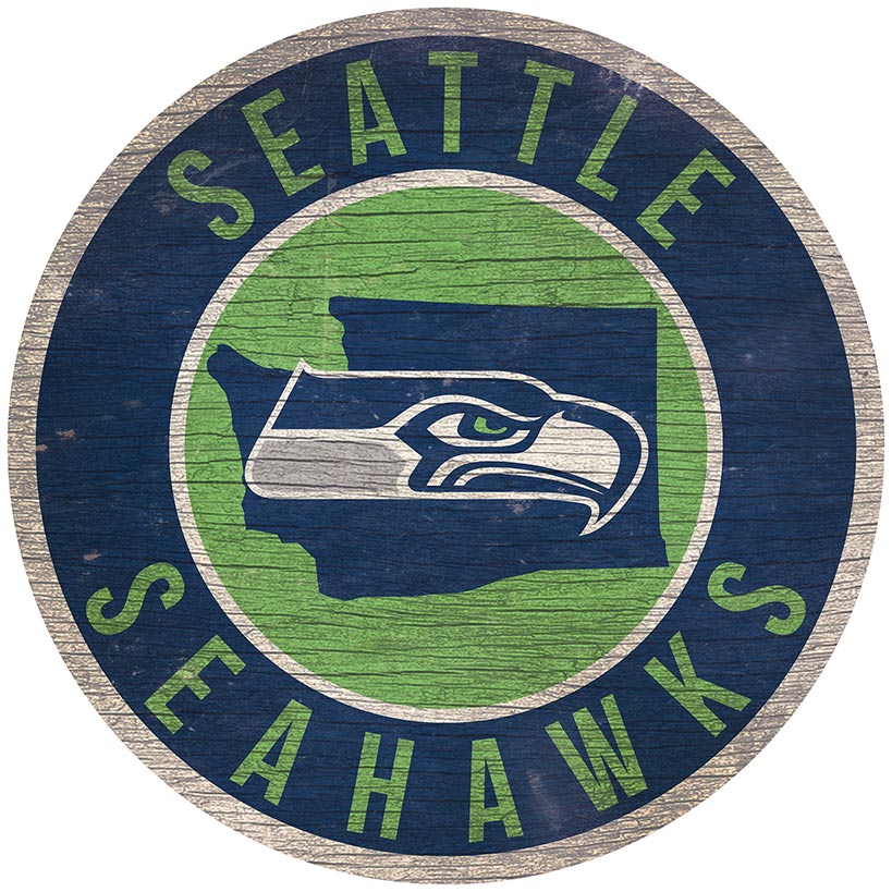 NFL State Circle Sign - Image 31