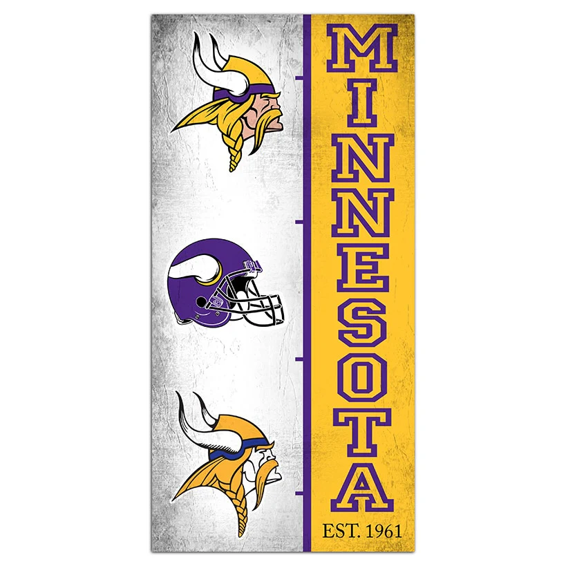 NFL Team Logo History Sign - Image 17
