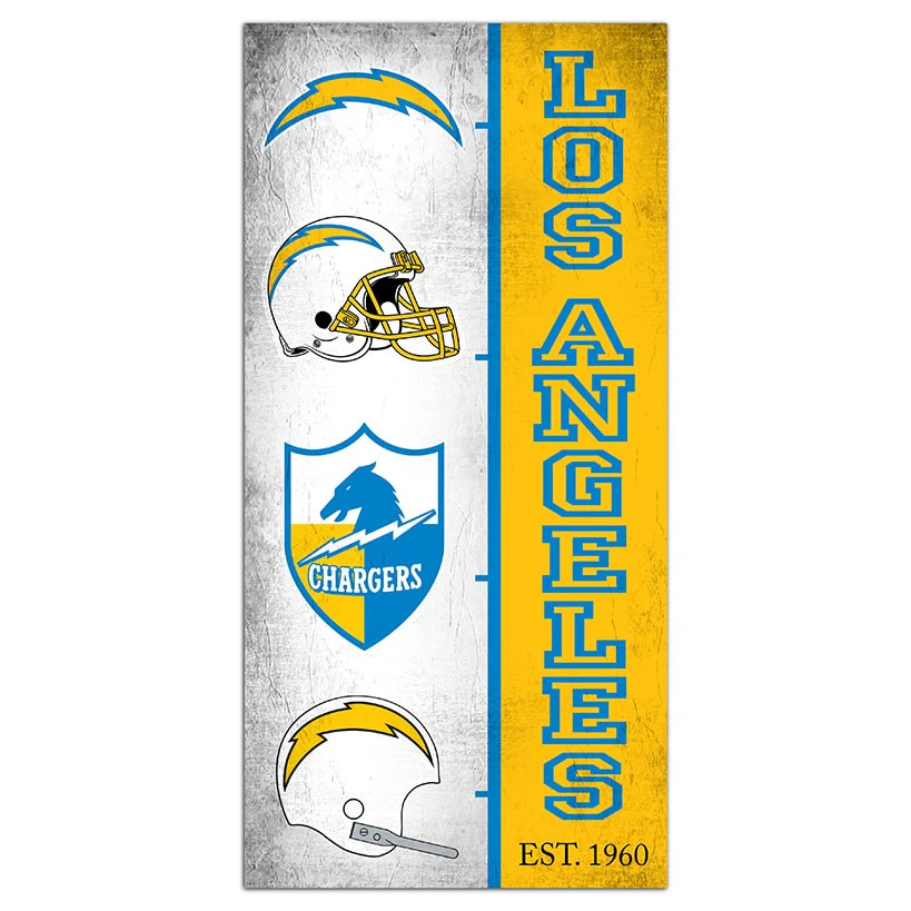 NFL Team Logo History Sign - Image 23