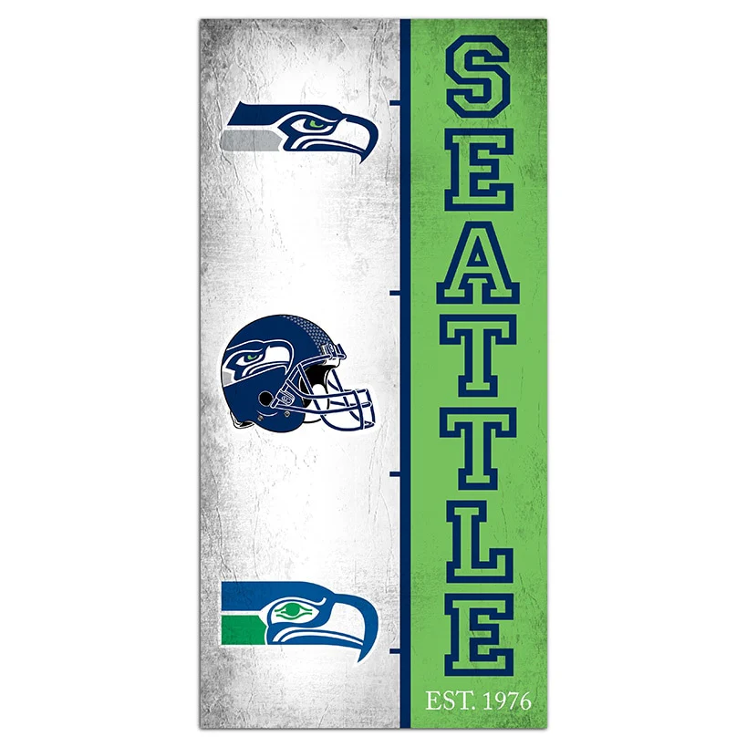 NFL Team Logo History Sign - Image 31