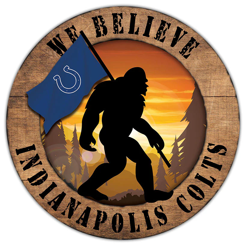 NFL We Believe Bigfoot Sign - Image 15